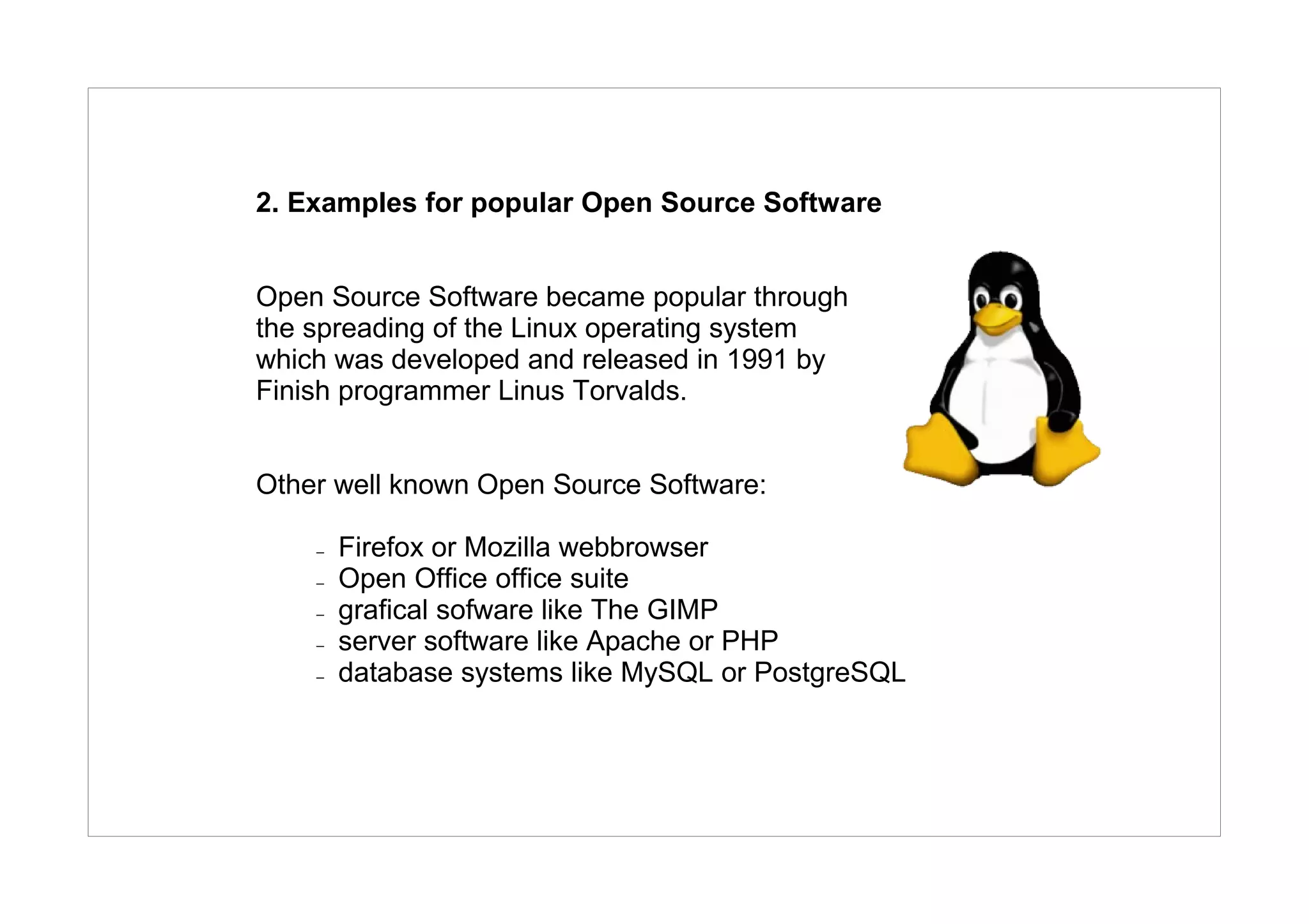 Open Source Software