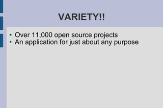 Open Source Software For Education | PPT