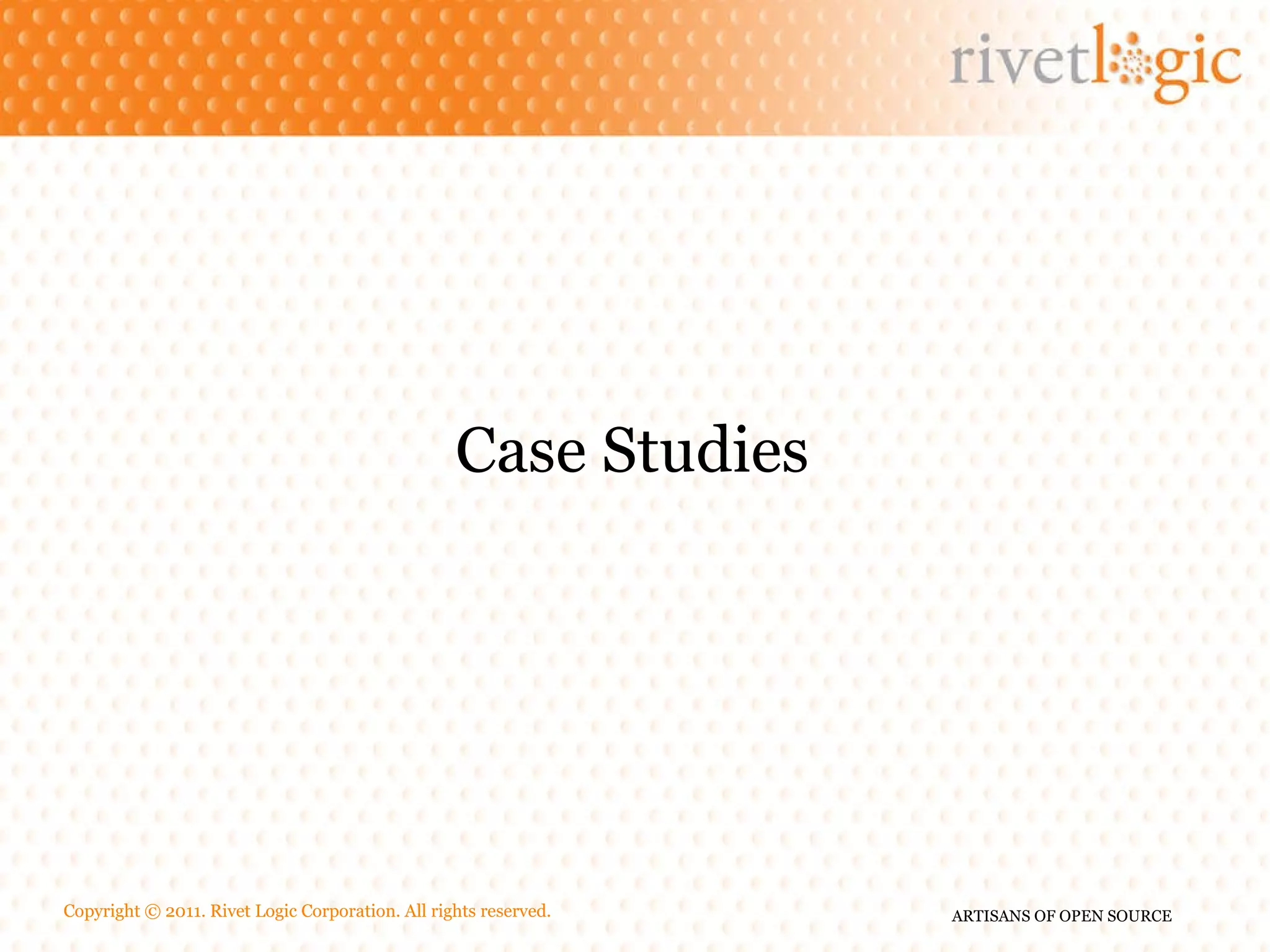 Case Studies