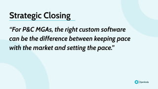Custom MGA Software Development: Better Apporach | PDF