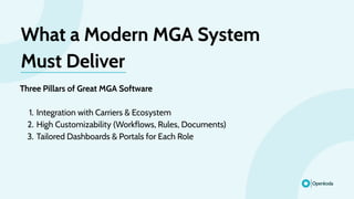 Custom MGA Software Development: Better Apporach | PDF