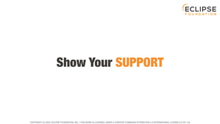 COPYRIGHT (C) 2023, ECLIPSE FOUNDATION, INC. | THIS WORK IS LICENSED UNDER A CREATIVE COMMONS ATTRIBUTION 4.0 INTERNATIONAL LICENSE (CC BY 4.0)
Show Your SUPPORT
 