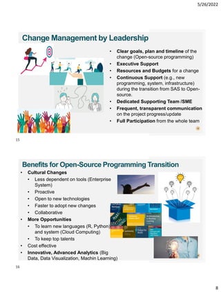 Sas To R Transition Enterprise-level Transition from SAS to Open-source Programming for the ...