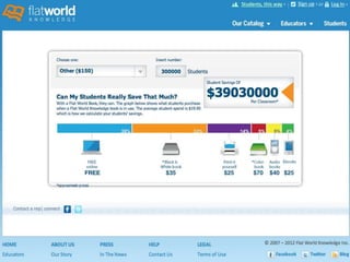 Postsecondary Students

 Pay $35 instead of $150 per book
300,000 students have saved $39M+
 