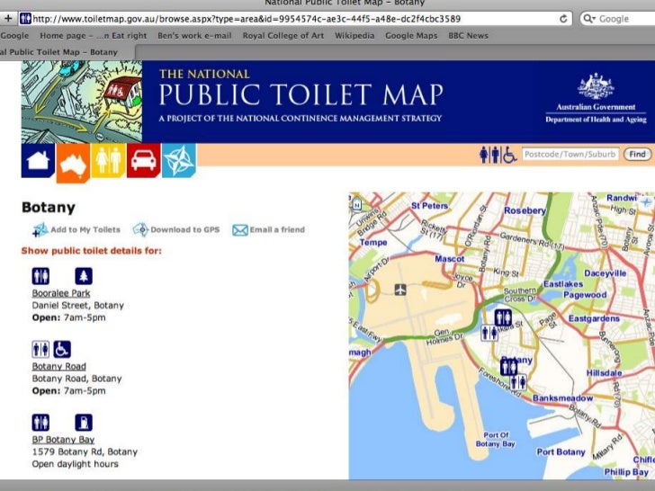 The Great British Public Toilet Map for TSO Open.Up