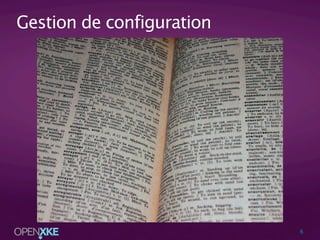 Gestion de configuration

6

 