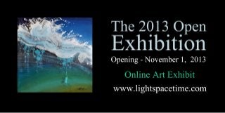 Open 2013 Online Art Exhibition Event Postcard
