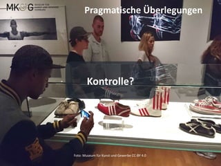 Pragmatische Überlegungen
Kontrolle?
Screenshot Pinterest, Spiegel-Kantine von Verner Panton im MKG Hamburg
 
