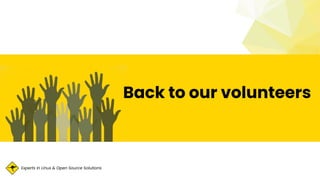 Experts in Linux & Open Source Solutions
Back to our volunteers
 