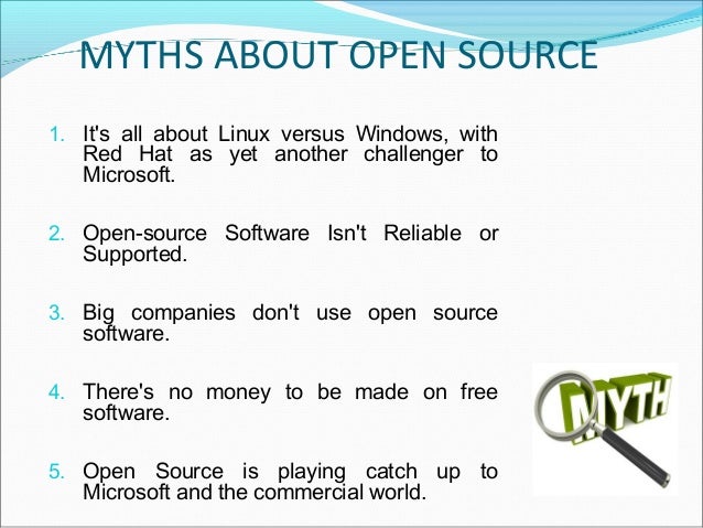 why open source software isn