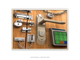 Santia Velázquez - Noviembre 2011
 