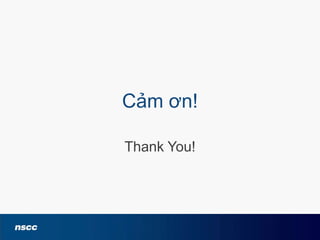 Cảm ơn!
Thank You!

 