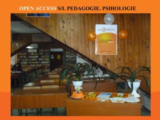 OPEN ACCESS S/L PEDAGOGIE. PSIHOLOGIE

 
