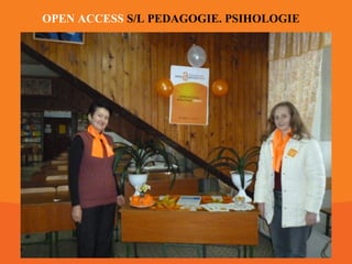 OPEN ACCESS S/L PEDAGOGIE. PSIHOLOGIE

 