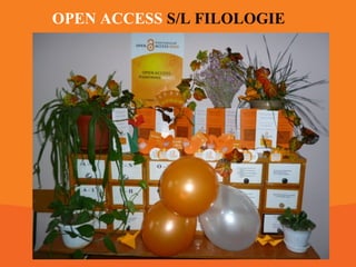 OPEN ACCESS S/L FILOLOGIE

 