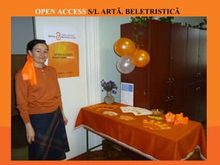 OPEN ACCESS S/L ARTĂ. BELETRISTICĂ

 