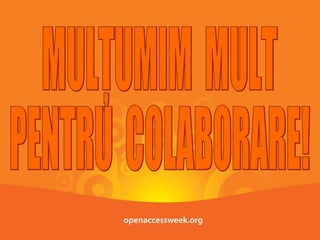 Open access.2013 Biblioteca UPSC