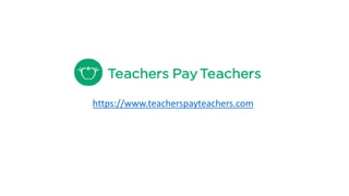 https://www.teacherspayteachers.com
 