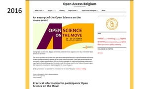 Open access Belgium  Slide 4