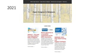Open access Belgium  Slide 5