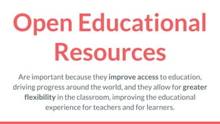 Open Access & Open Educational Resources | PDF