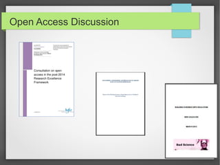 Open Access Discussion
 