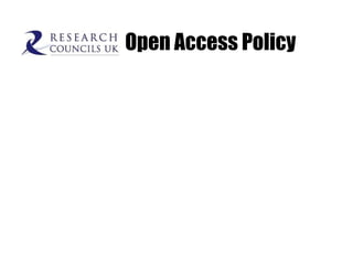 Open Access Policy

 