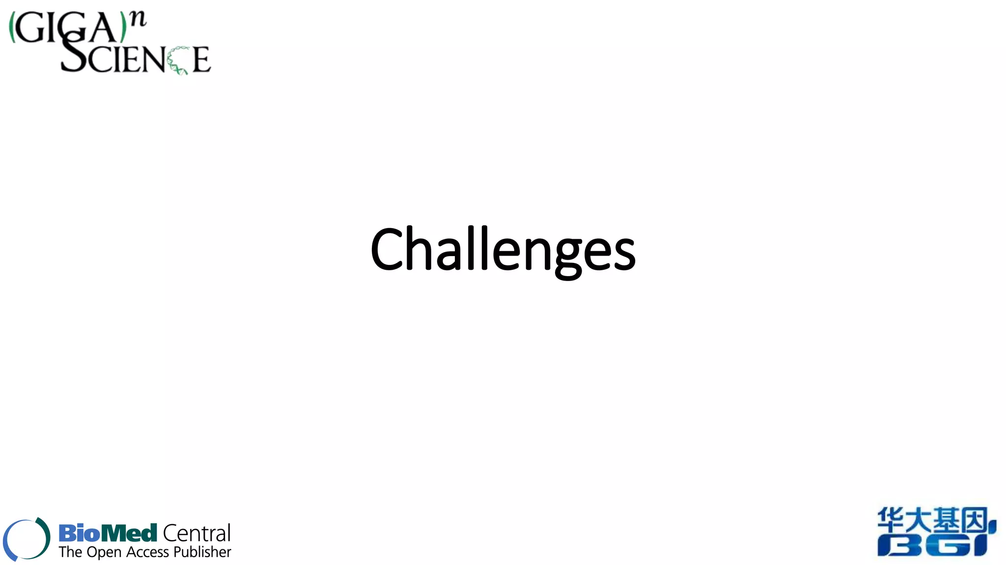 Challenges 
 
