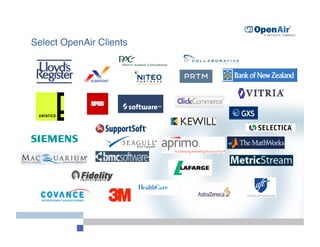 Select OpenAir Clients
 