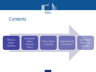 Open Science in a European Perspective | PPTX