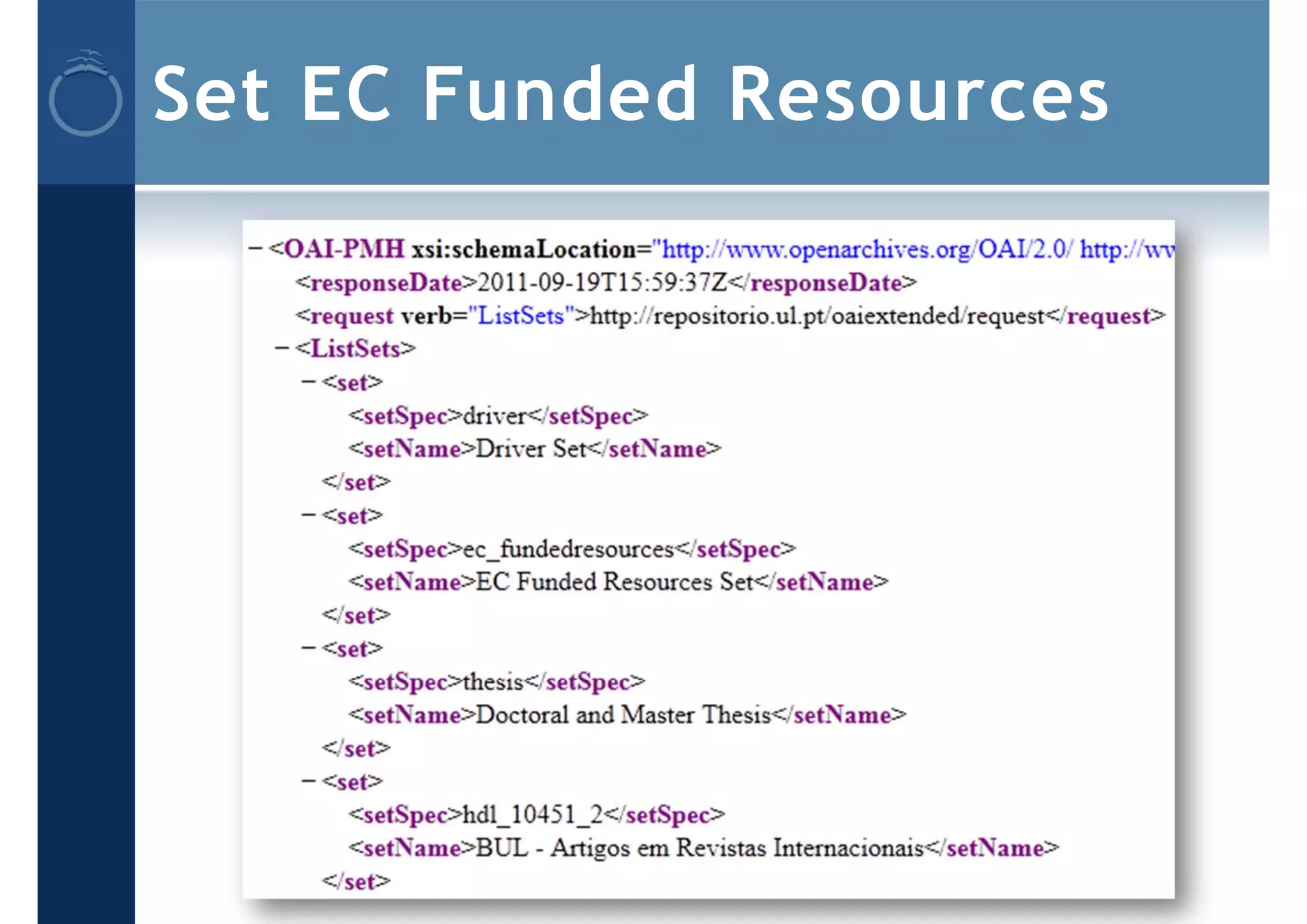 Set EC Funded Resources
 