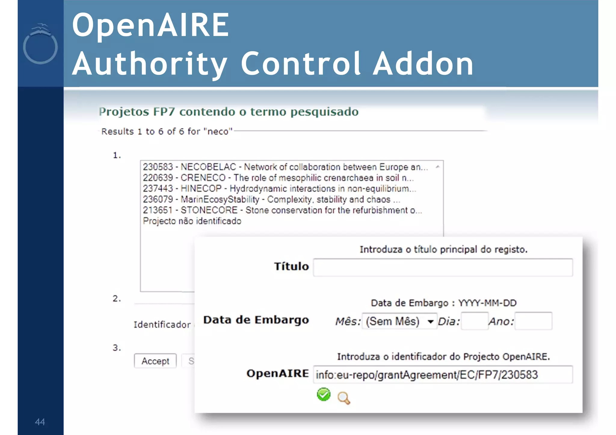 OpenAIRE
Authority Control Addon
44
 