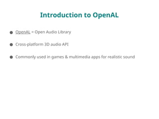OpenAL_Orage_Technologies (2).pptx helpful | PPTX