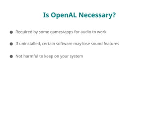 OpenAL_Orage_Technologies (2).pptx helpful | PPTX