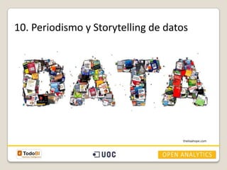 10. Periodismo y Storytelling de datos

thelisahope.com

 