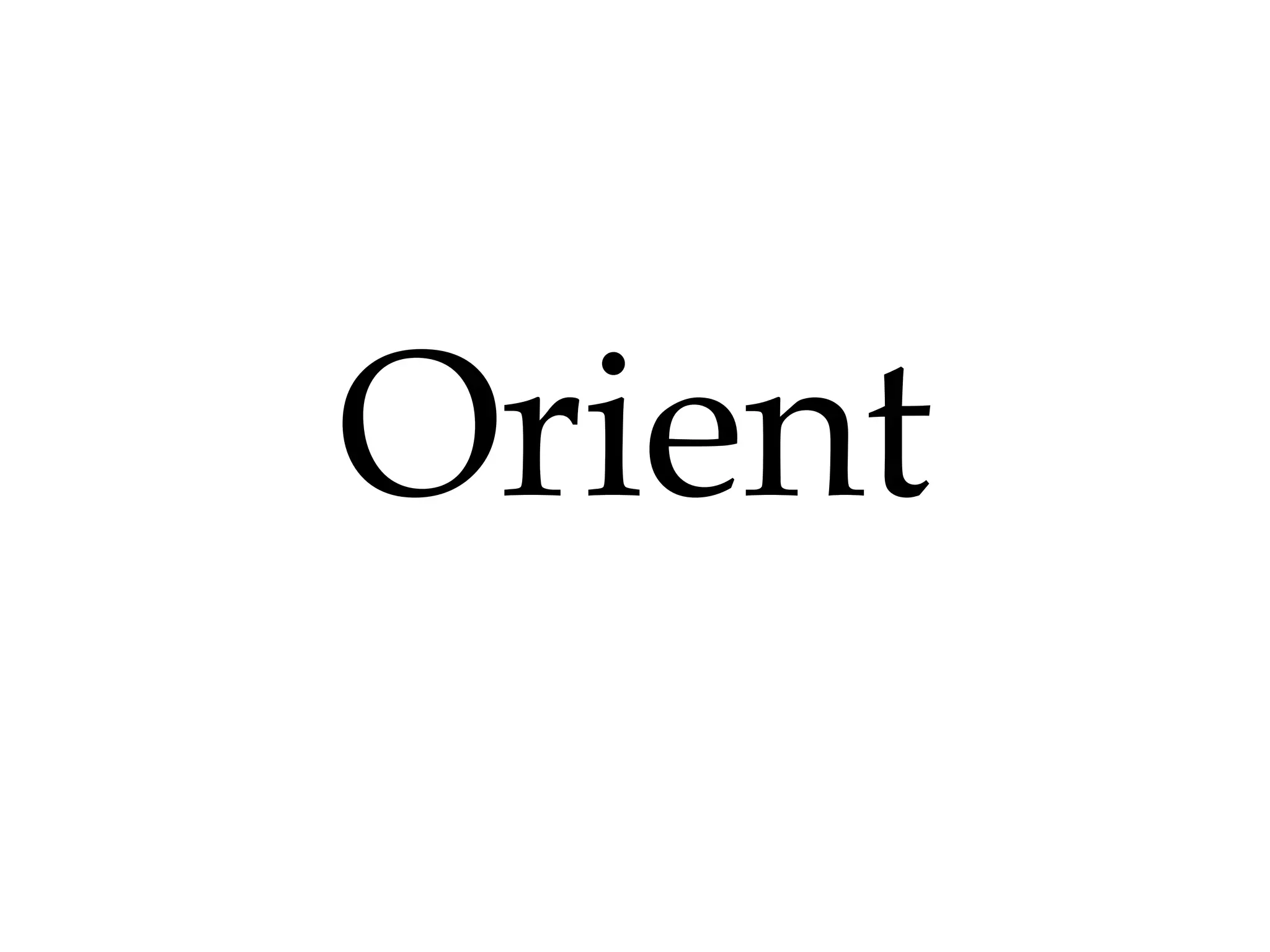 Orient 