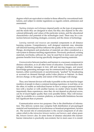 Open and distance learning unesco | PDF