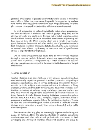 Open and distance learning unesco | PDF