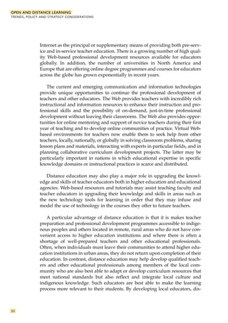 Open and distance learning unesco | PDF