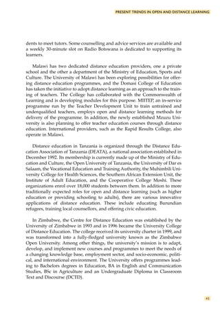 Open and distance learning unesco | PDF