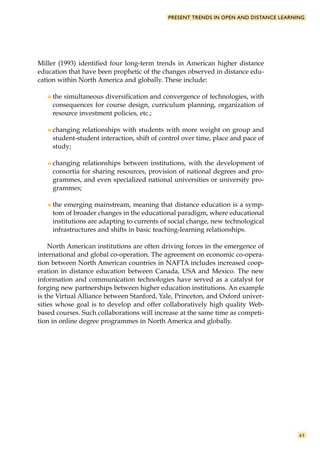 Open and distance learning unesco | PDF