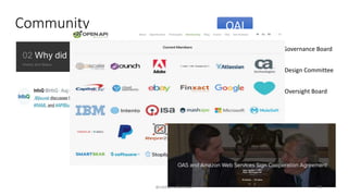 Community OAI
BGB
TDC
TOB
Business Governance Board
Technical Design Committee
Technical Oversight Board
OAS: Organization of American States
@siddiqimuhammad 10
 