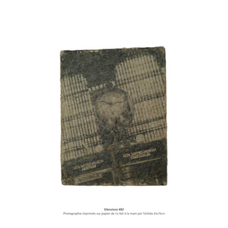 Silenzioso #82
Photographie imprimée sur papier de riz fait à la main par l’artiste 65x79cm
 