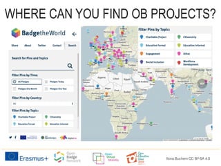 Ilona Buchem CC BY-SA 4.0
WHERE CAN YOU FIND OB PROJECTS?
 