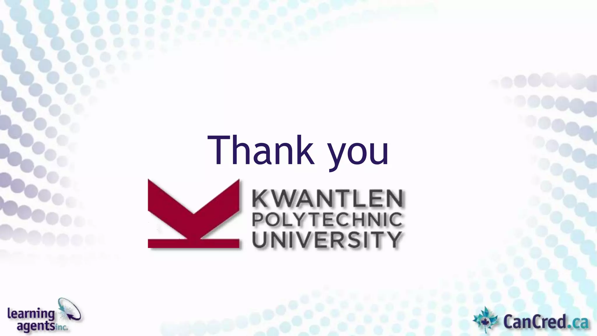 Thank you
 