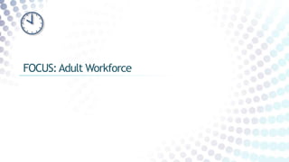 FOCUS:Adult Workforce
 