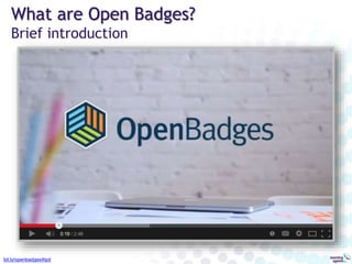 Open Badges for Higher Education - KPU Version | PPTX