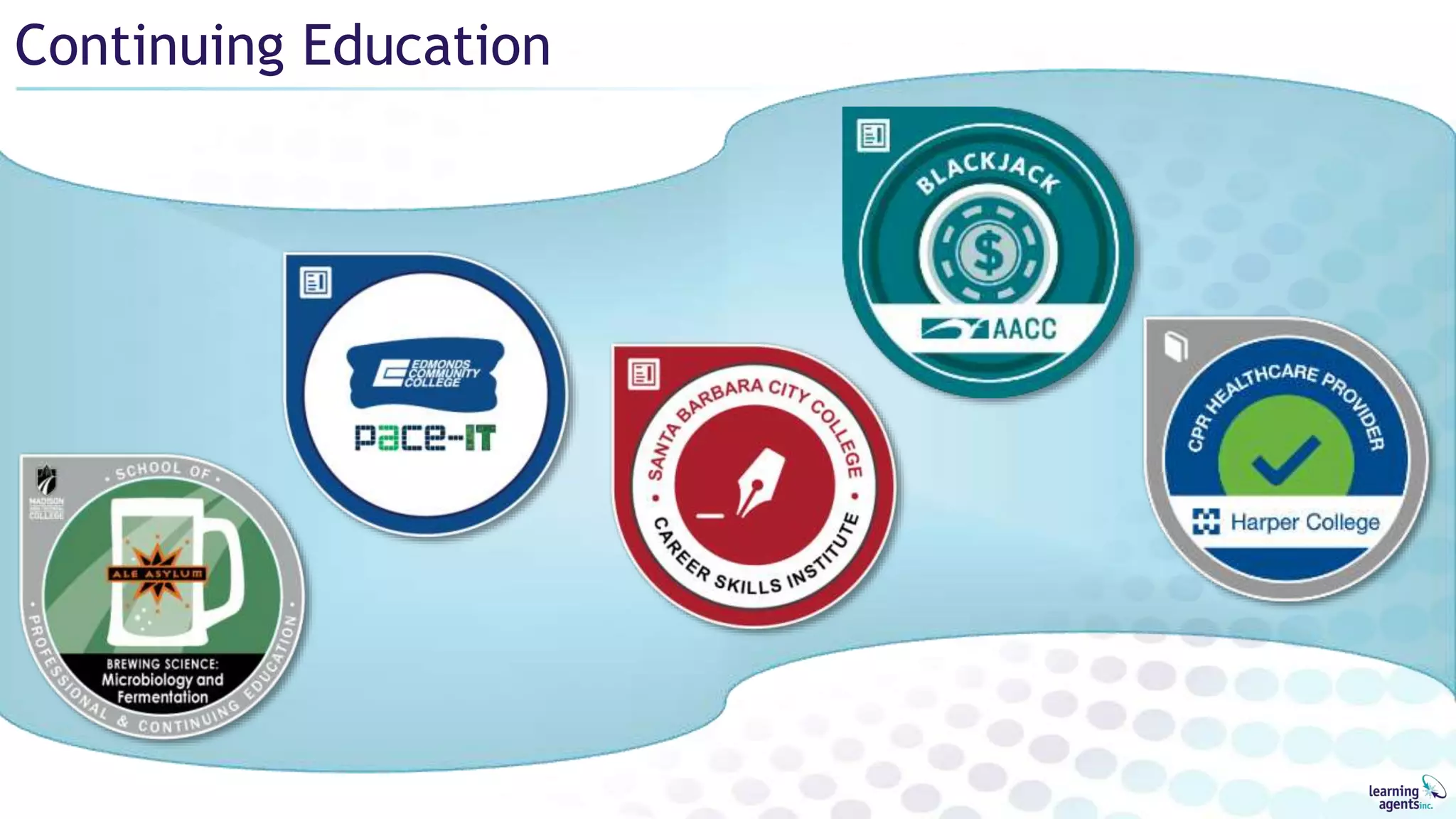 Continuing Education
 