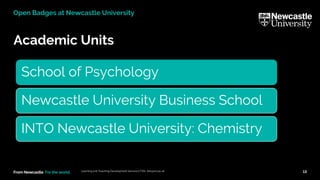 OBF Academy - Case Newcastle University