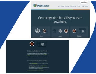 Open badges presentation pdf